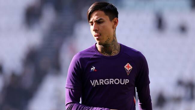 ALLIANZ STADIUM, TORINO, ITALY - 2020/02/02: Erick Pulgar of Ac Fiorentina during the the Serie A match between Juventus Fc and Acf Fiorentina. Juventus Fc wins 3-0 over Acf Fiorentina. (Photo by Marco Canoniero/LightRocket via Getty Images)