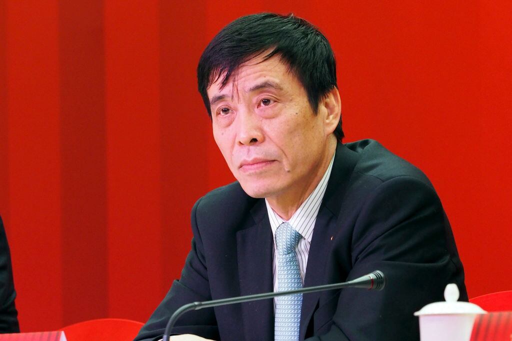 El otrora presidente de la Federación de Fútbol de China, Chen Xuyuan, durante una actividad oficial en Shanghái.
