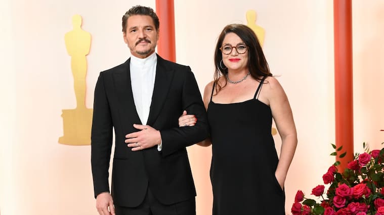 Pedro Pascal y Javiera Balmaceda en los Oscar