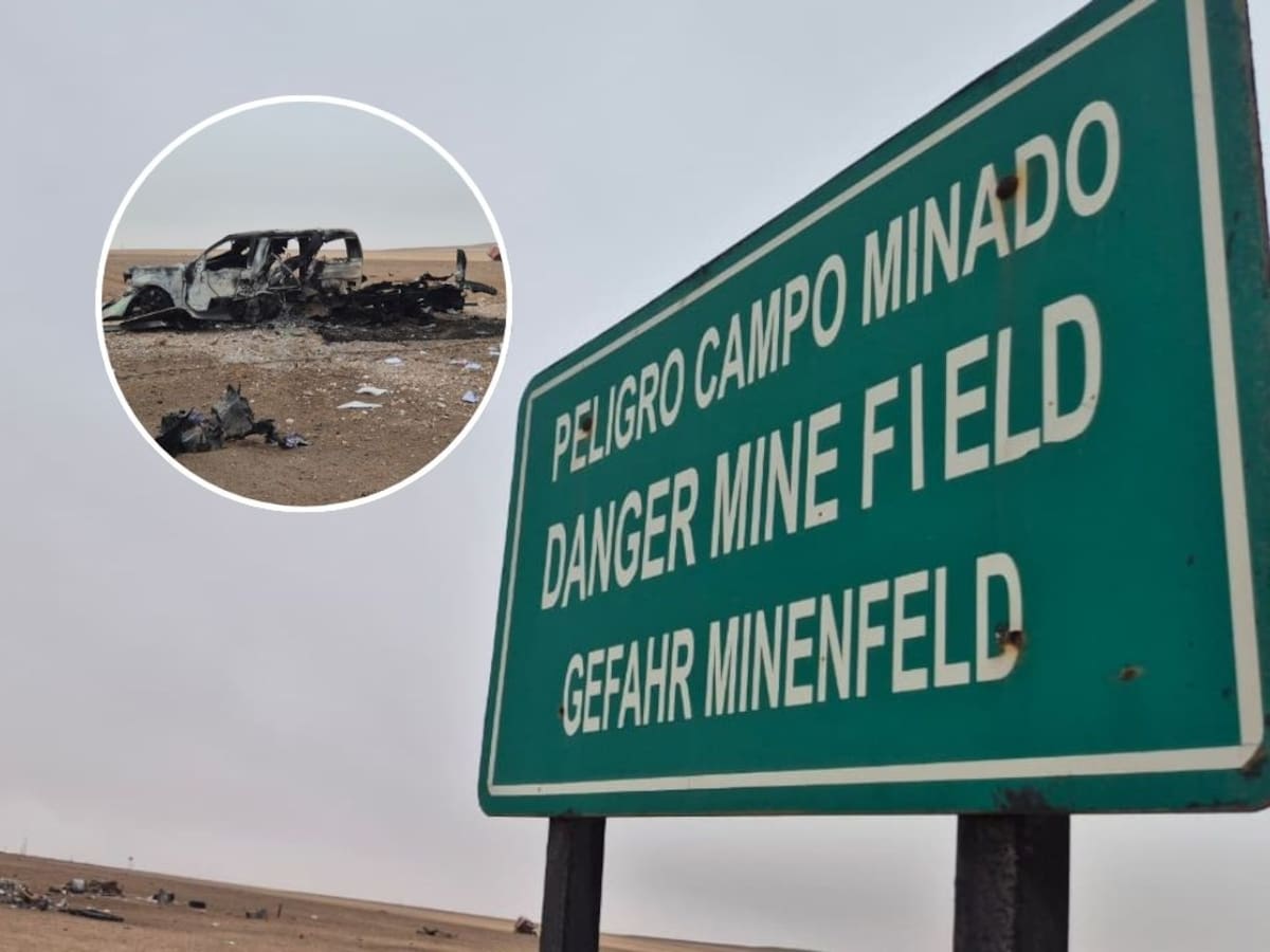 Dos minas antitanque, cátodos de cobre y una camioneta destruida: Todo lo que se sabe del incidente en la frontera