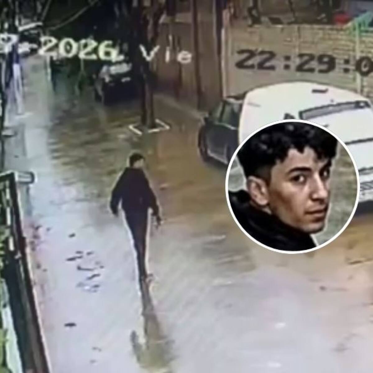 Revelan imágenes que podrían ser clave para dar con el hombre que baleó a dos carabineros en Lo Espejo