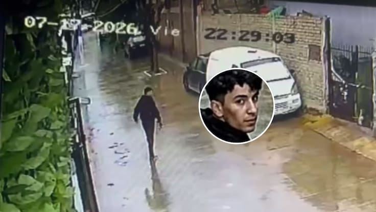 Revelan imágenes que podrían ser clave para dar con el hombre que baleó a dos carabineros en Lo Espejo