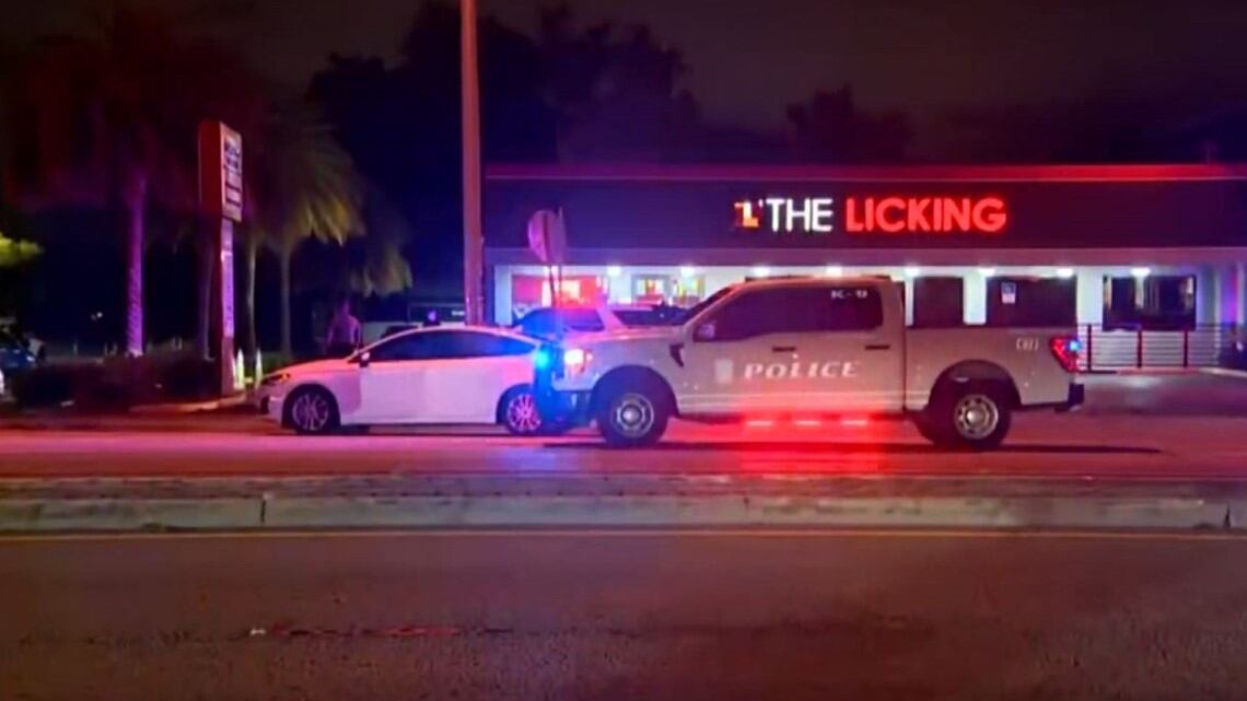 La policía de la ciudad de Miami llega hasta la zona del tiroteo