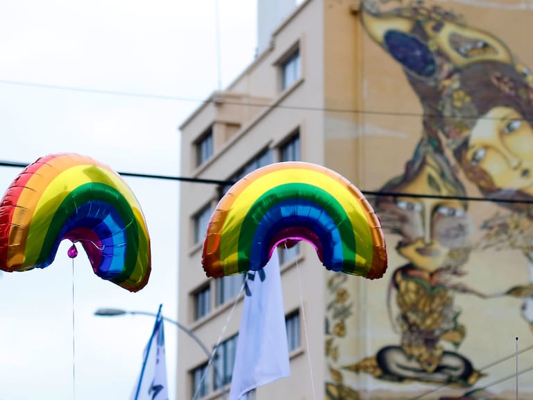 Marcha por el orgullo gay en Valparaiso en 2019
