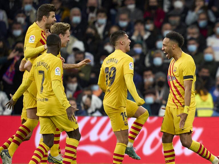Barcelona aplastó al Real Madrid a domicilio por La Liga
