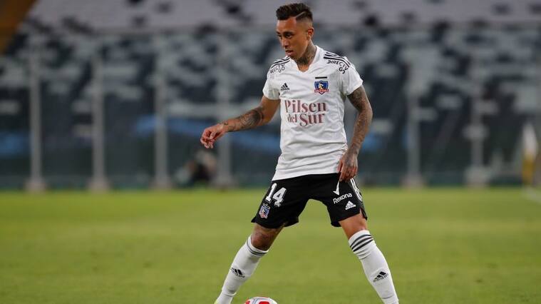 27 de Marzo del 2021/SANTIAGOMartin Rodriguez(c) ,durante el partido valido por la Primera fecha del Campeonato Nacional AFP PlanVital 2021, entre Colo Colo vs Unión La Calera, disputado en el Estadio Monumental.
FOTO:FRANCISCO LONGA/AGENCIAUNO