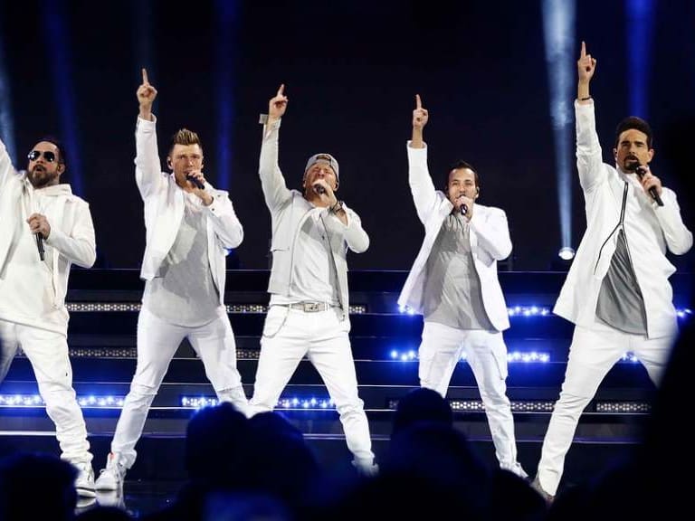 Backstreet Boys en Chile / Archivo Agencia Uno