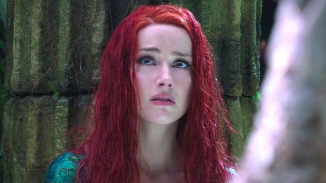 Amber Heard aparición en Aquaman 2 reducida