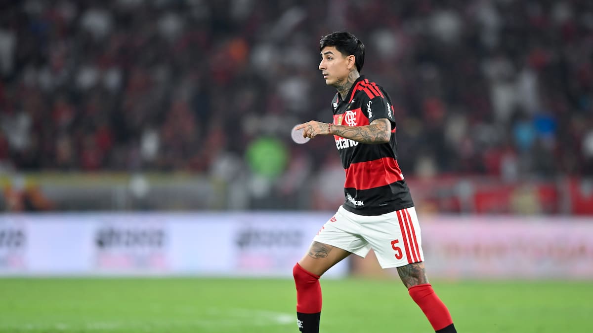 El espectacular pase de Erick Pulgar que terminó en un golazo de Flamengo: ¡hasta el relator se sorprendió!