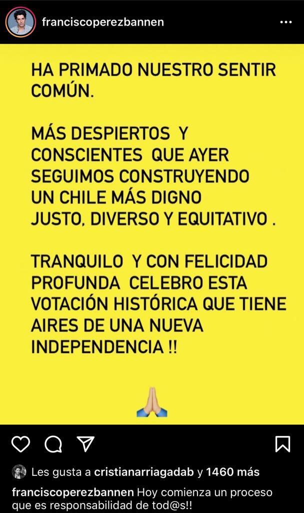 Instagram @franciscoperezbannen