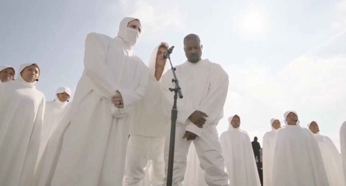 Kanye West invitó a Marilyn Manson y a Justin Bieber a sus servicios religiosos