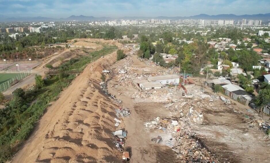 Demolición de ex Toma Dignidad