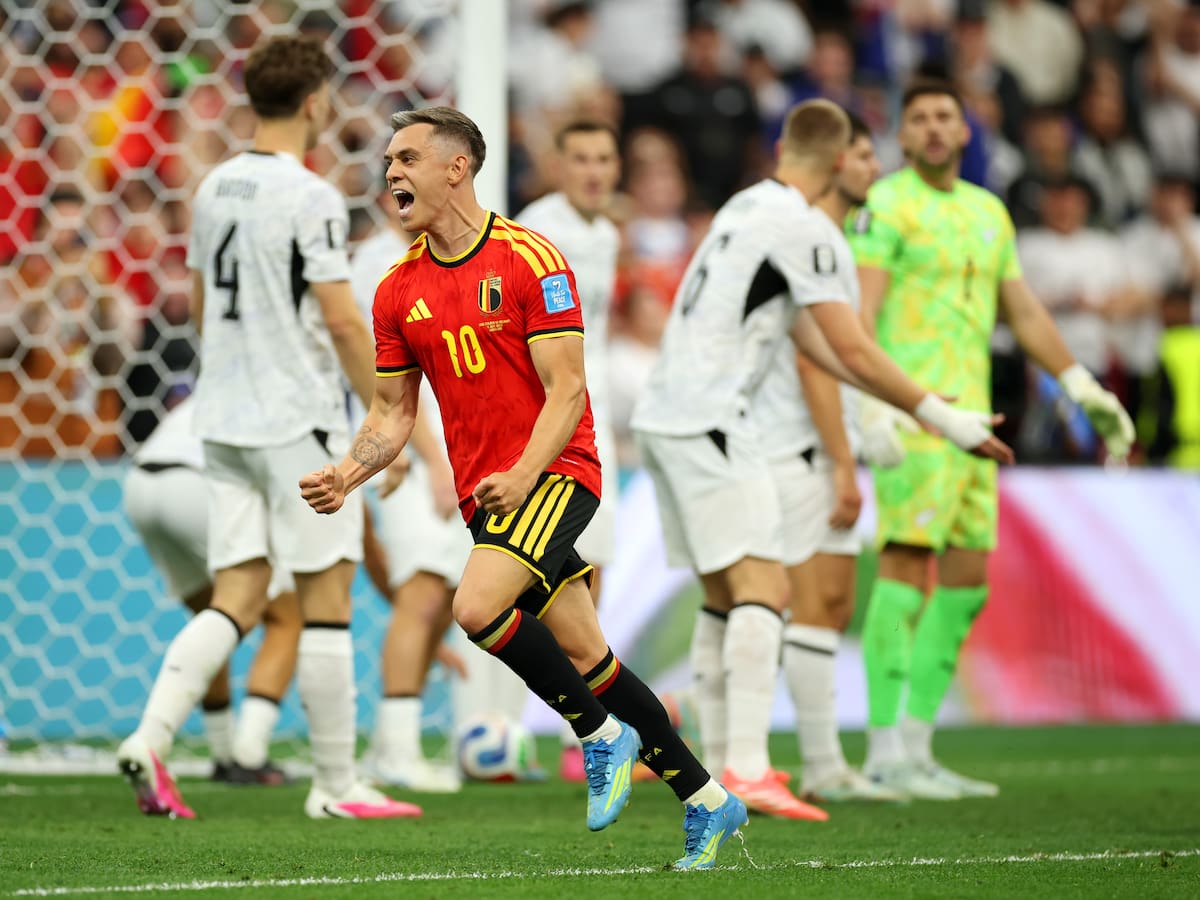 Bélgica golea y clasifica mientras que Egipto e Irán están igualando en el Mundial 2026