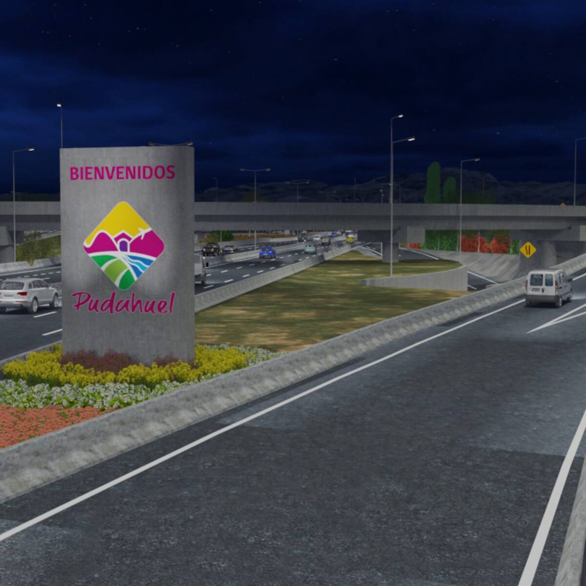Un mega proyecto: ¿Cómo quedará el enlace Américo Vespucio con Ruta 68 en Pudahuel?