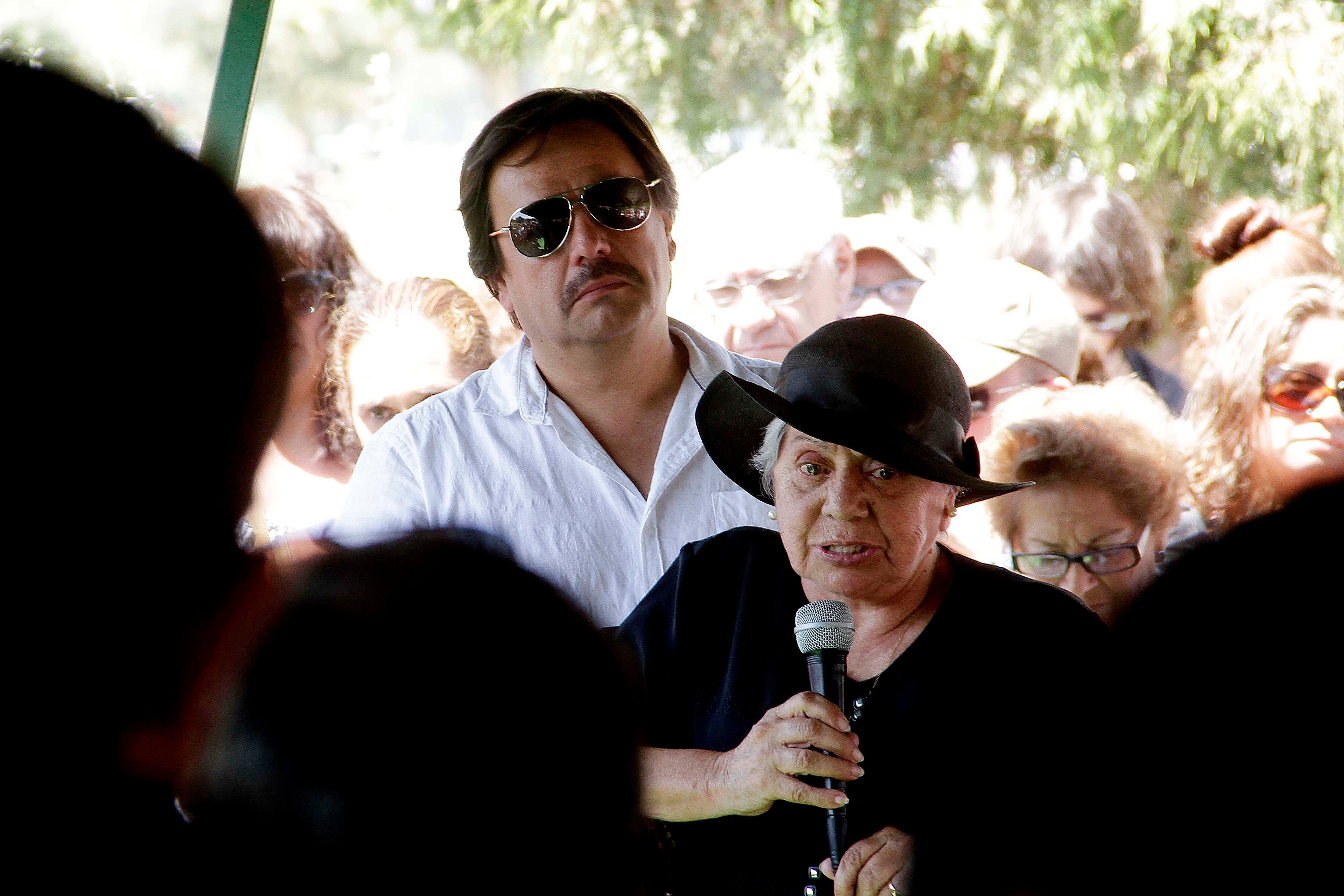 Gabriela Medina y su hijo, Claudio Arredondo