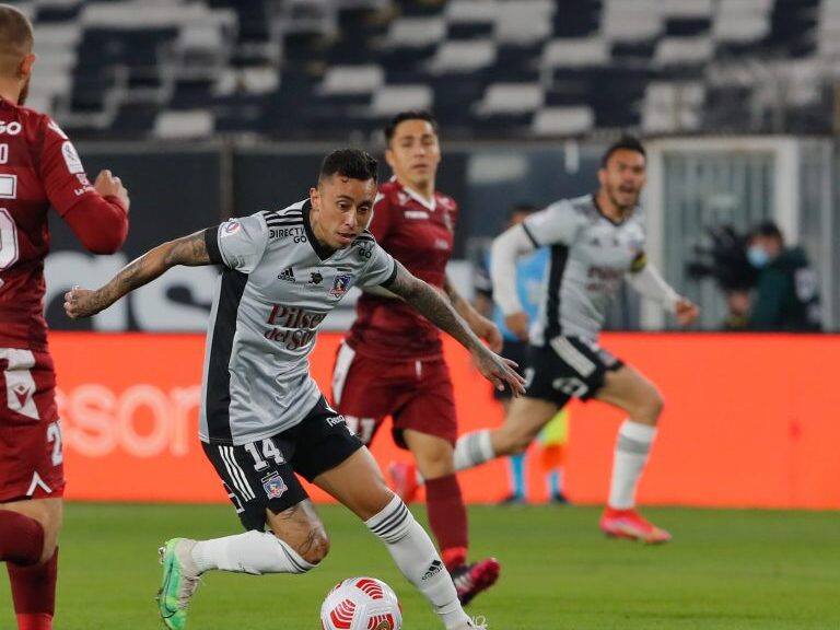 6 de Junio del 2021/SANTIAGOMartin Rodriguez(c) ,durante el partido valido por la décima fecha del Campeonato Nacional AFP PlanVital 2021, entre Colo Colo vs Deportes La Serena, disputado en el Estadio Monumental.
FOTO:FRANCISCO LONGA/AGENCIAUNO