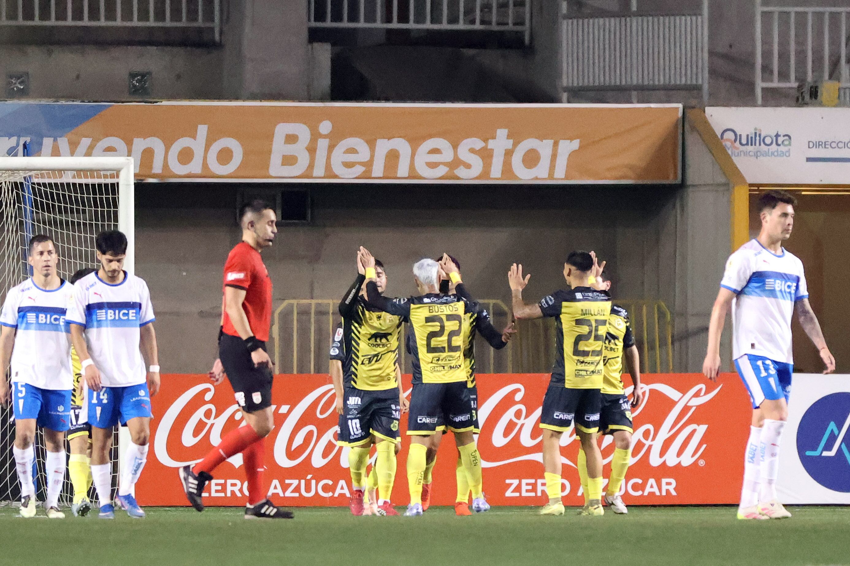 San Luis terminó goleando a la UC por la Copa Chile | Agencia Uno