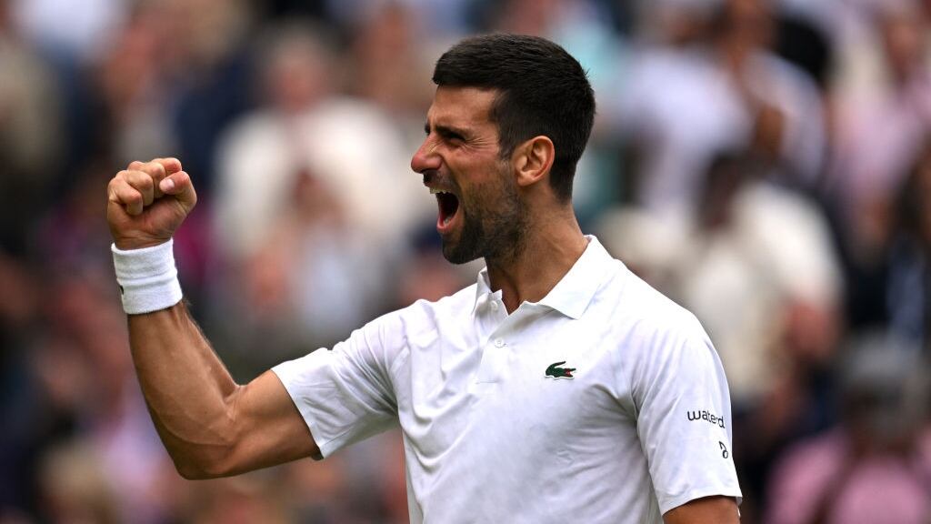 Novak Djokovic le remontó un partidazo a Rublev y se metió en las semifinales de Wimbledon