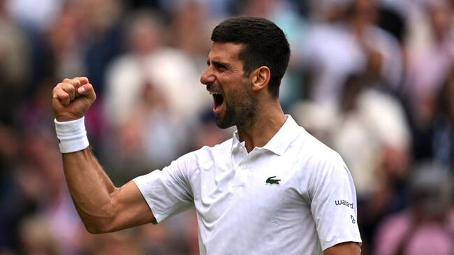 Novak Djokovic le remontó un partidazo a Rublev y se metió en las semifinales de Wimbledon