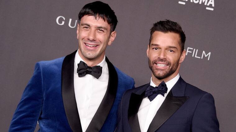 LOS ANGELES, CA - NOVEMBER 02: Ricky Martin and Jwan Yosef arrive at the 2019 LACMA Art + Film Gala Presented By Gucci on November 2, 2019 in Los Angeles, California. (Photo by Gregg DeGuire/FilmMagic)