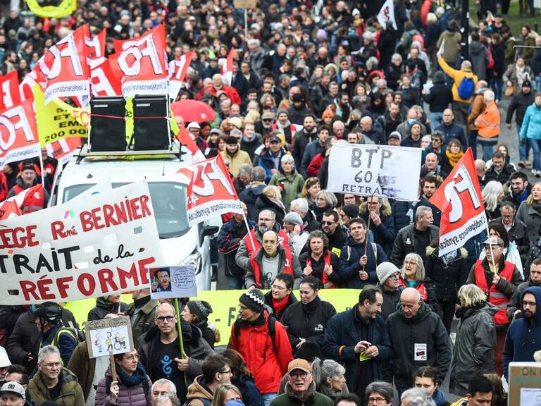 Gobierno francés, sindicatos y otros partidos, Reformas laborales conversadas en conjunto, manifestaciones, Emmanuel Macron, nueva jornada de movilización y huelgas,