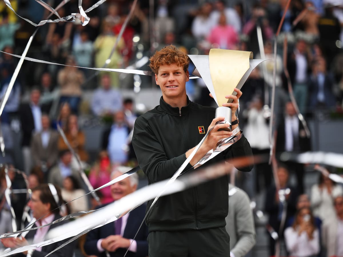 Sinner aplasta en la final de Madrid: el récord que logró y la curiosa estadística que lo liga a otro destacado deportista