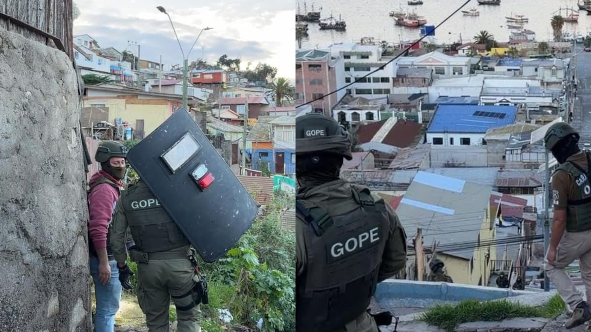 “Operativo de película”: Carabineros detiene a dos acusados de disparar contra Municipalidad de Coquimbo