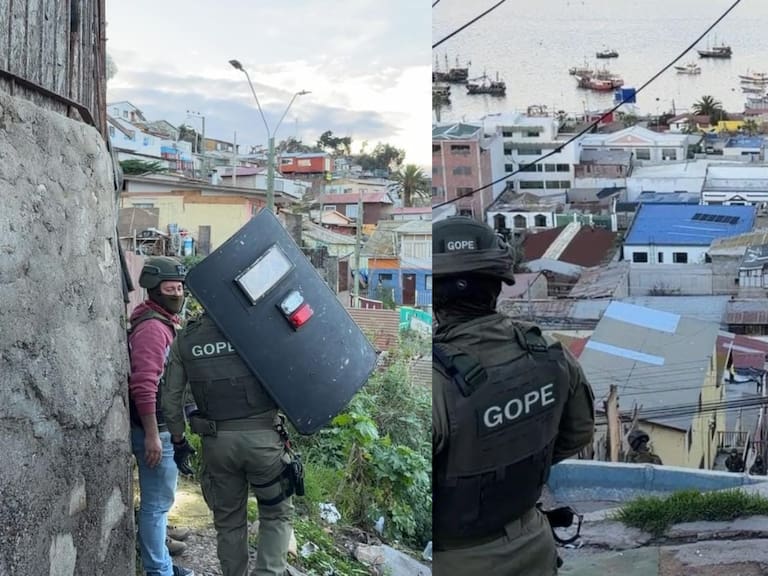 “Operativo de película”: Carabineros detiene a dos acusados de disparar contra Municipalidad de Coquimbo