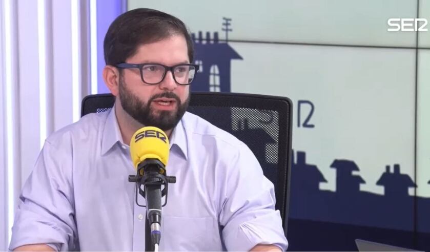 Presidente Boric en Cadena Ser