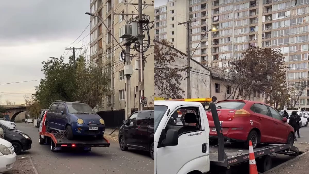 Municipio de Quinta Normal retira hasta 20 autos abandonados tras denuncias de vecinos