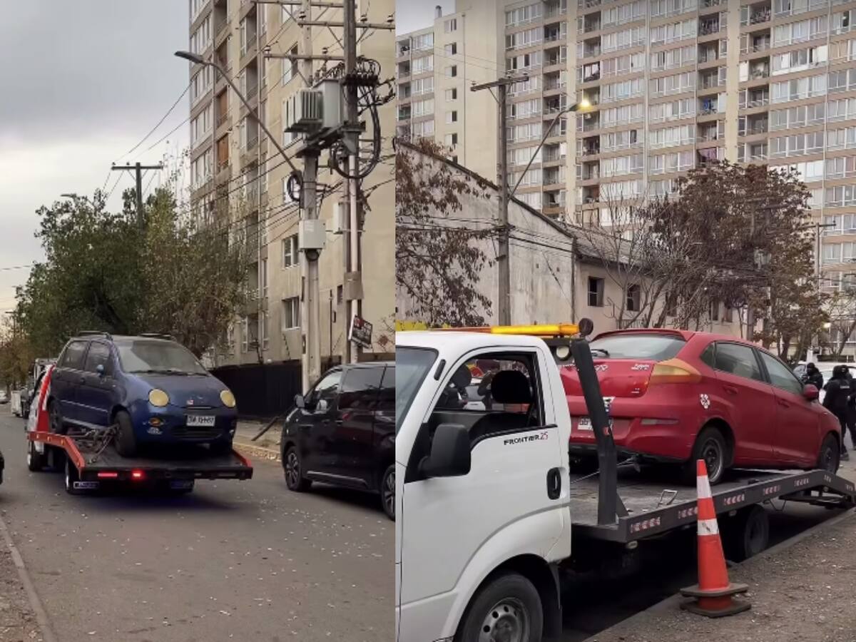 “Va a generar un alivio”: municipio de Quinta Normal retira hasta 20 autos abandonados tras denuncias de vecinos