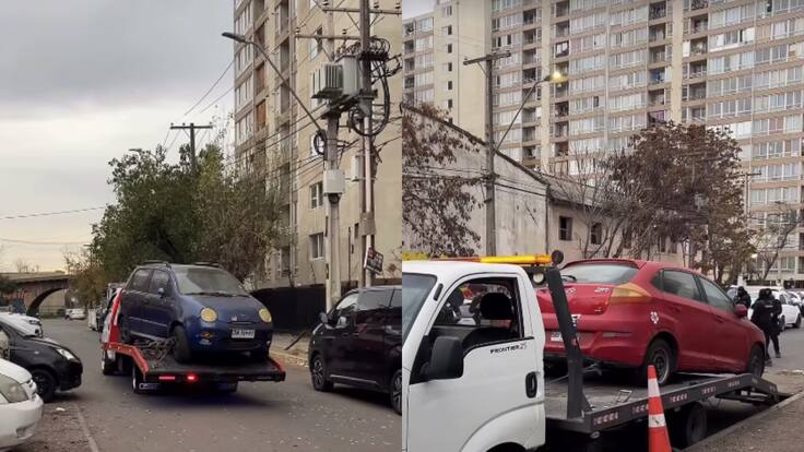 Municipio de Quinta Normal retira hasta 20 autos abandonados tras denuncias de vecinos