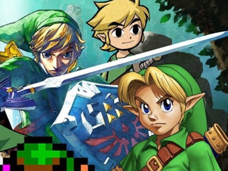 Crean en 3D el mapa original de The Legend of Zelda