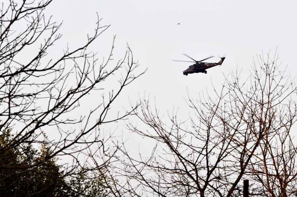 Helicóptero en Ucrania