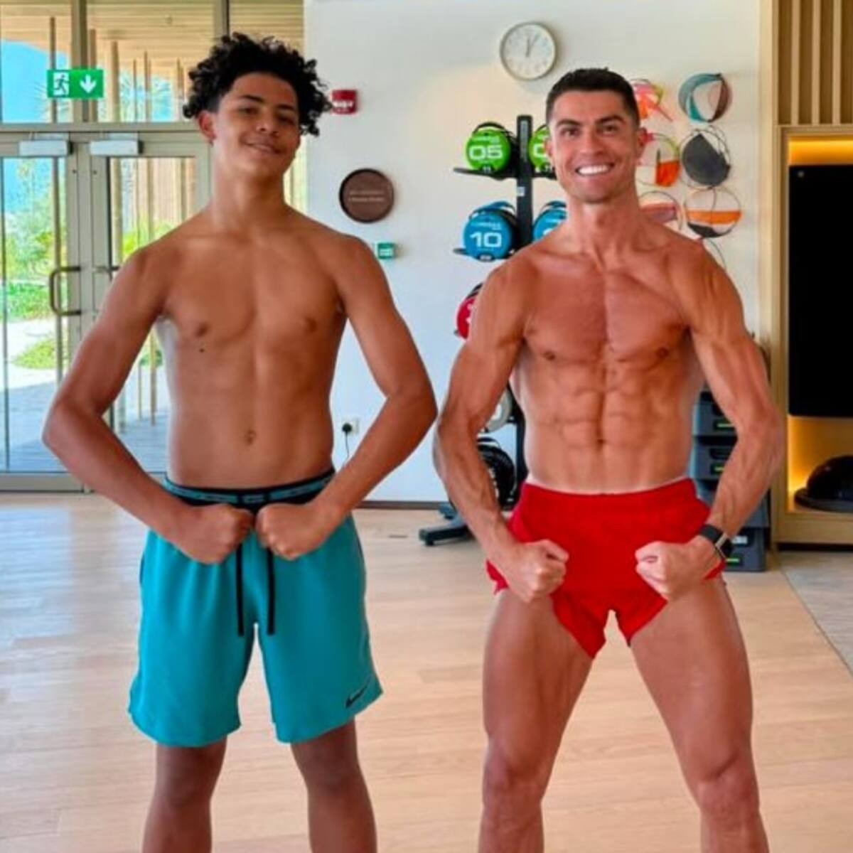 ¿Seguirá los pasos de su padre? Cristiano Ronaldo Jr. está a prueba en las inferiores del Real Madrid