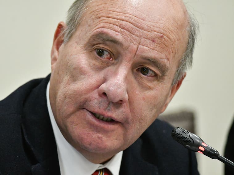 23 DE JUNIO DE 2026/VALPARAISO
El ministro Jorge Quiroz durante la comisión de hacienda en el senado.
FOTO: OSCAR GUERRA/UNO NOTICIAS