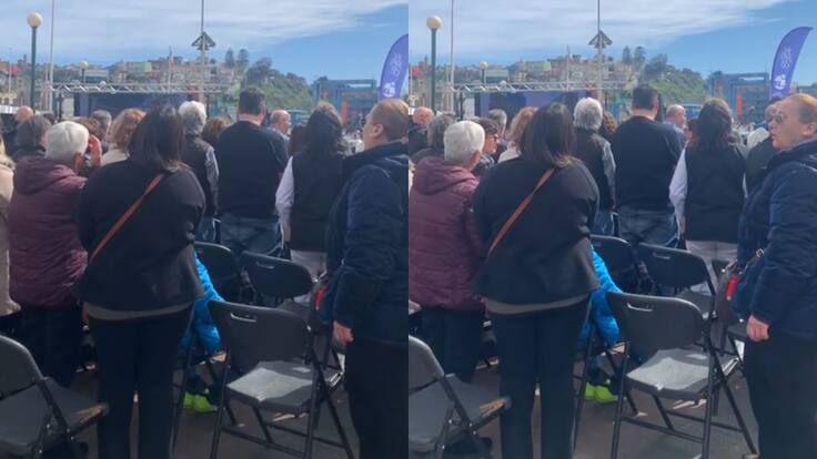 Himno de España con letra franquista se cuela durante evento de conmemoración por Winnipeg en Valparaíso