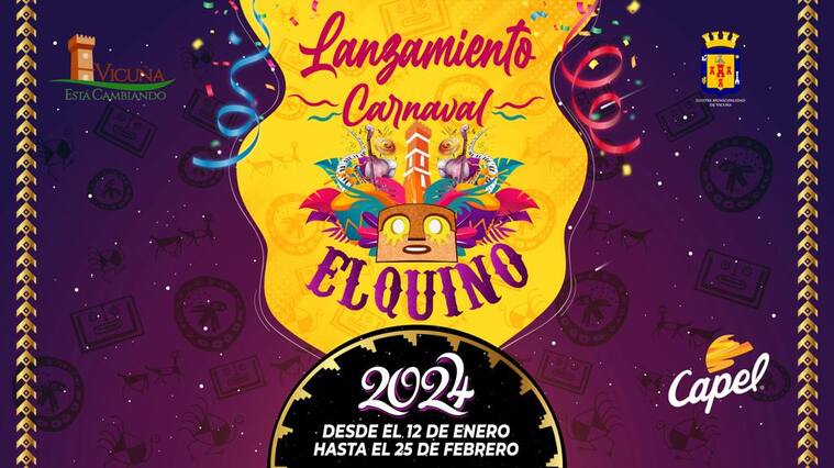 Kramer, Ma. José Quintanilla y Entremares: lanzan edición 2024 de su histórico Carnaval Elquino