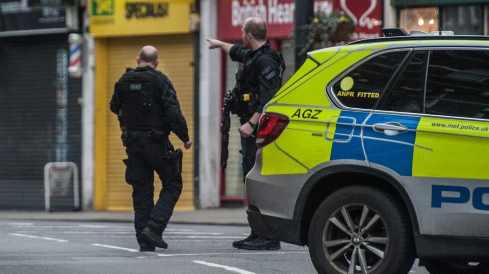 policía Londres