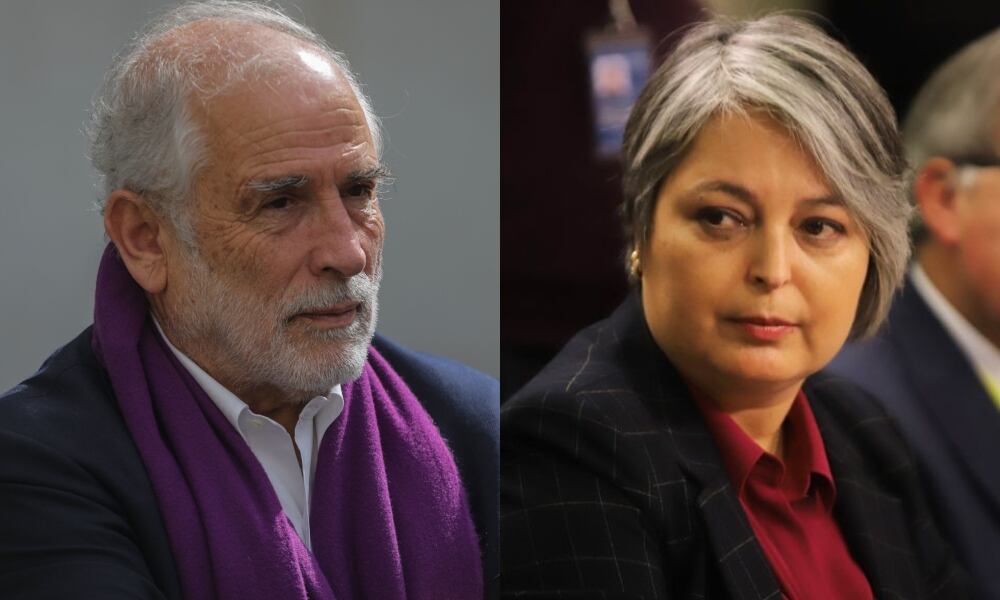 Agencia UNO | El ministro de Vivienda, Carlos Montes, y la ministra del Trabajo, Jeannette Jara