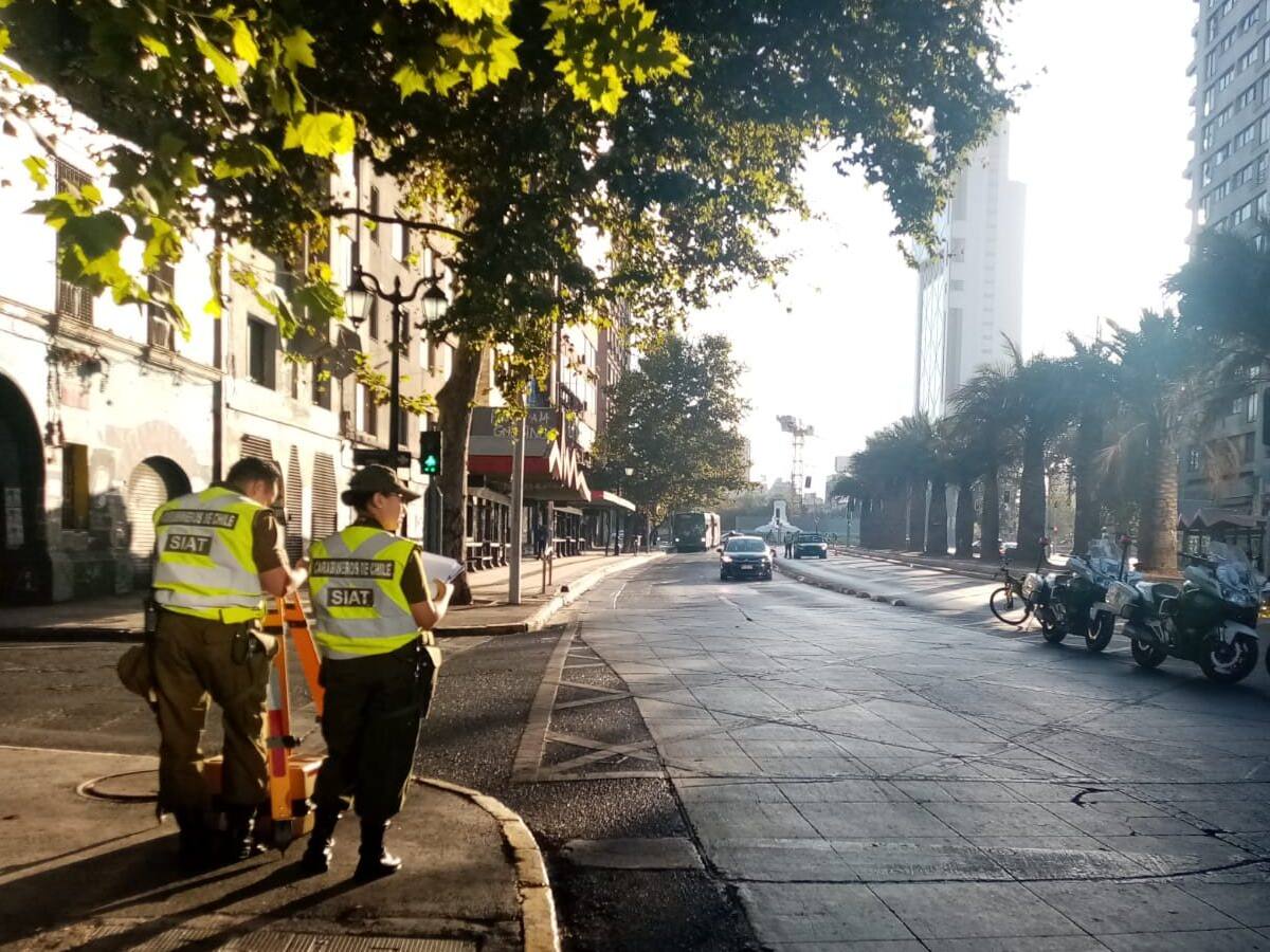 Motociclista muere en accidente de tránsito en Santiago