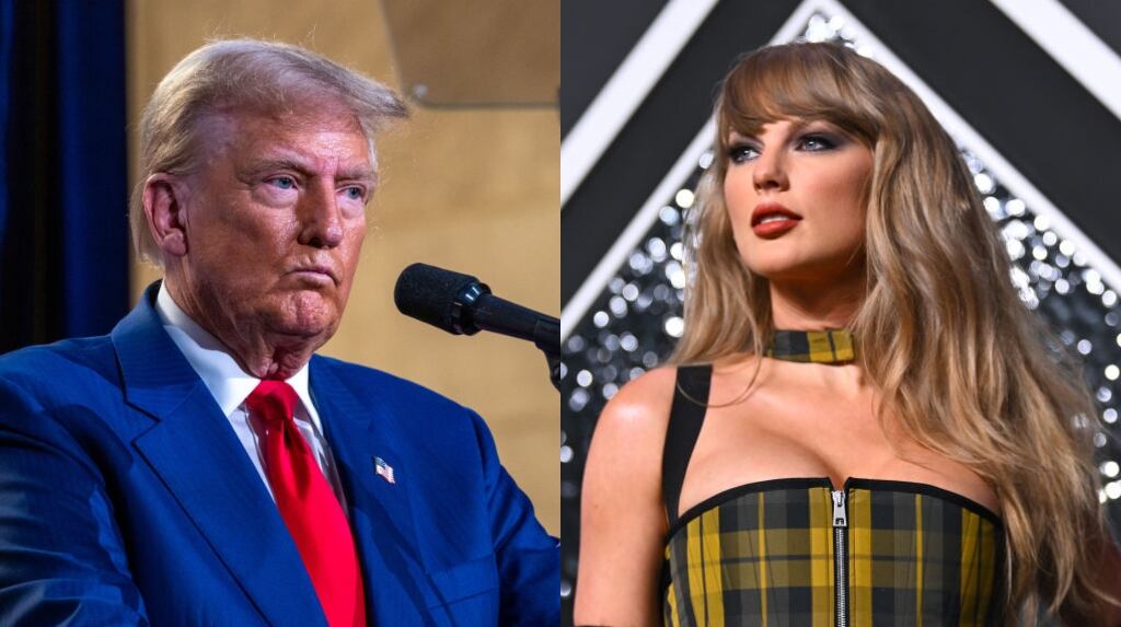 Donald Trump y Taylor Swift | Getty Images
