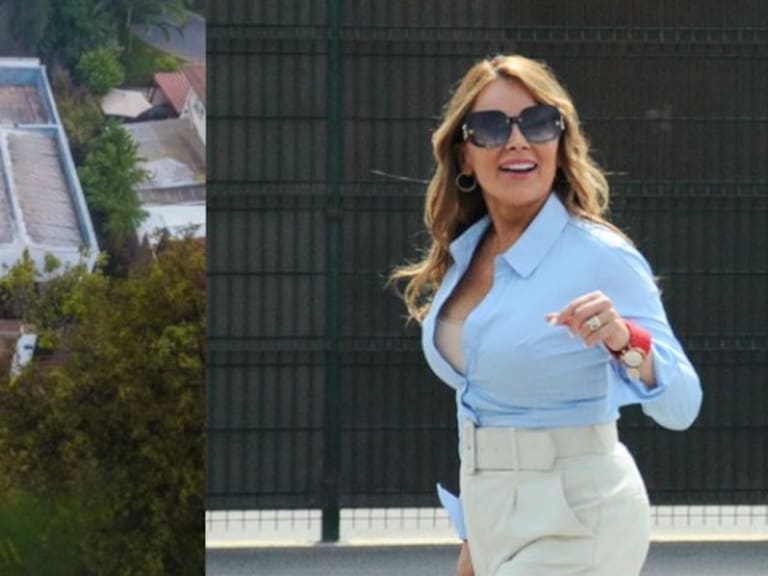 ¡Se fue de Maipú! Cathy Barriga cumple su arresto domiciliario en lujosa casa con piscina en Peñaflor