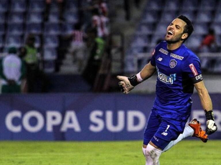 Sebastián Viera clavó un golazo de tiro libre para Junior de Barranquilla