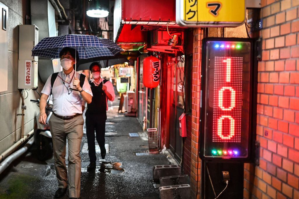 El ocio nocturno en el centro de Tokio
