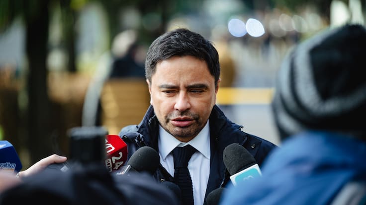 Involucró a un motociclista: qué se sabe del accidente de tránsito que protagonizó el senador Rodolfo Carter