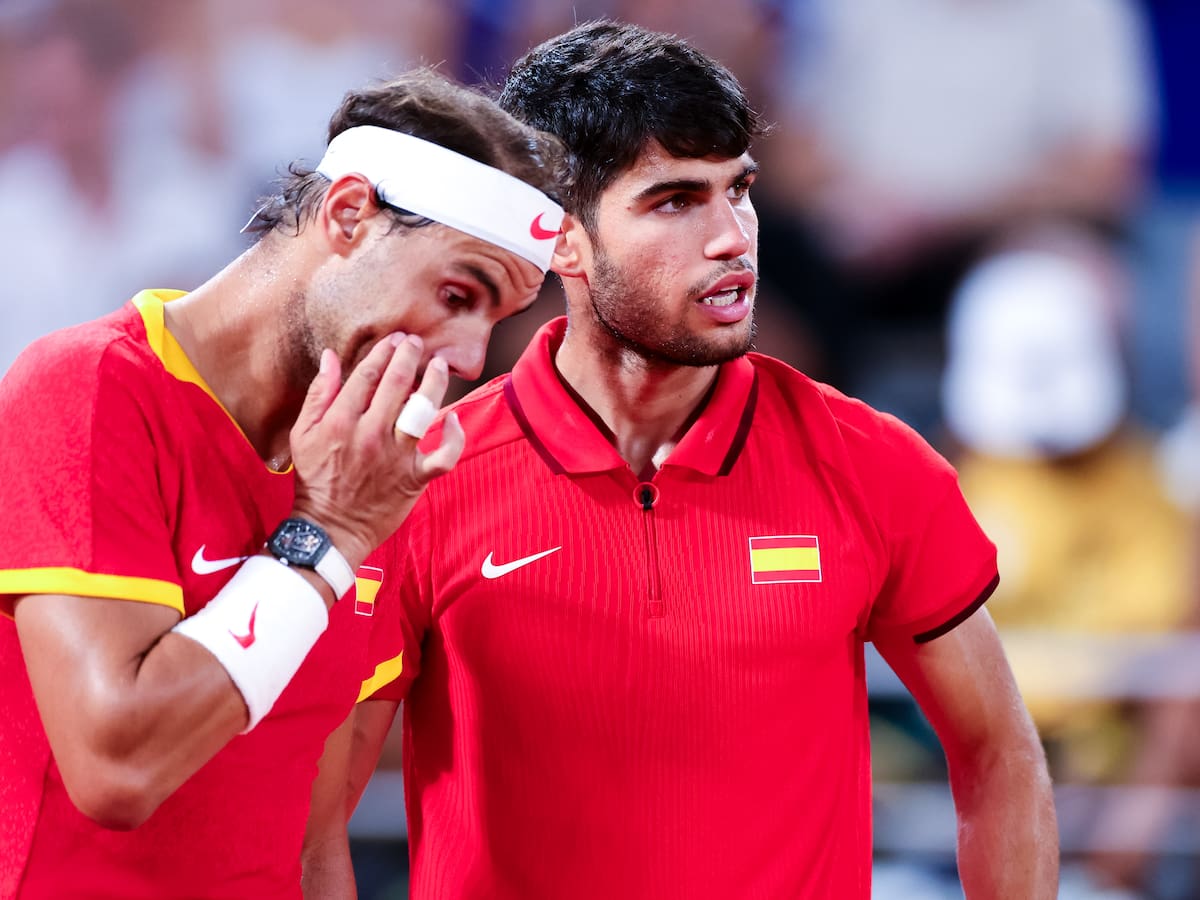 Se acabó el sueño: Nadal y Alcaraz sufren dura derrota y se despiden del dobles de París 2024