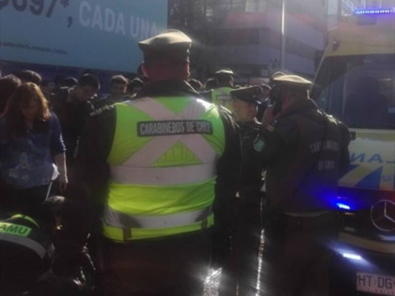 Estudiante fue atropellado por micro en medio de incidentes en el Instituto Nacional