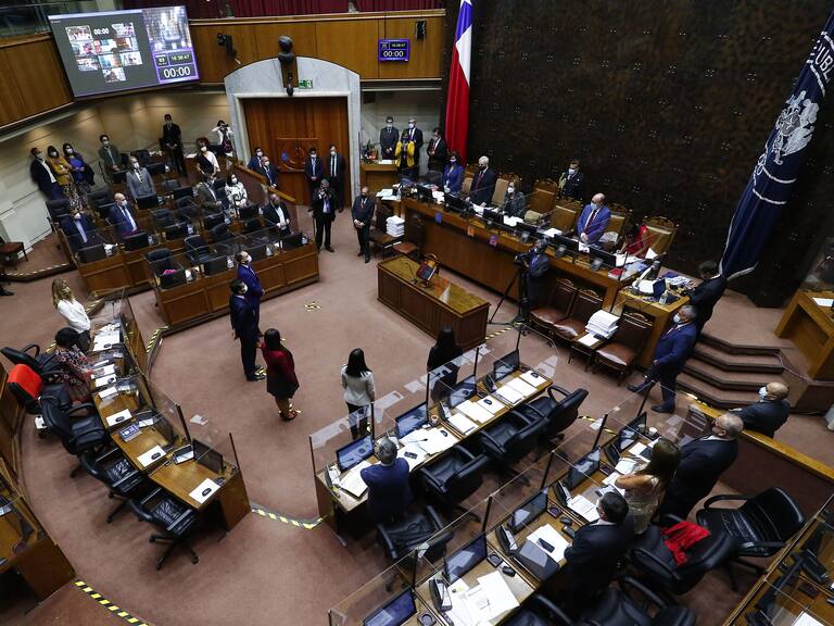 03 DE MARZO DE 2021/VALPARAISOVista genera de la sesion del Senado.
FOTO: LEONARDO RUBILAR CHANDIA/AGENCIAUNO