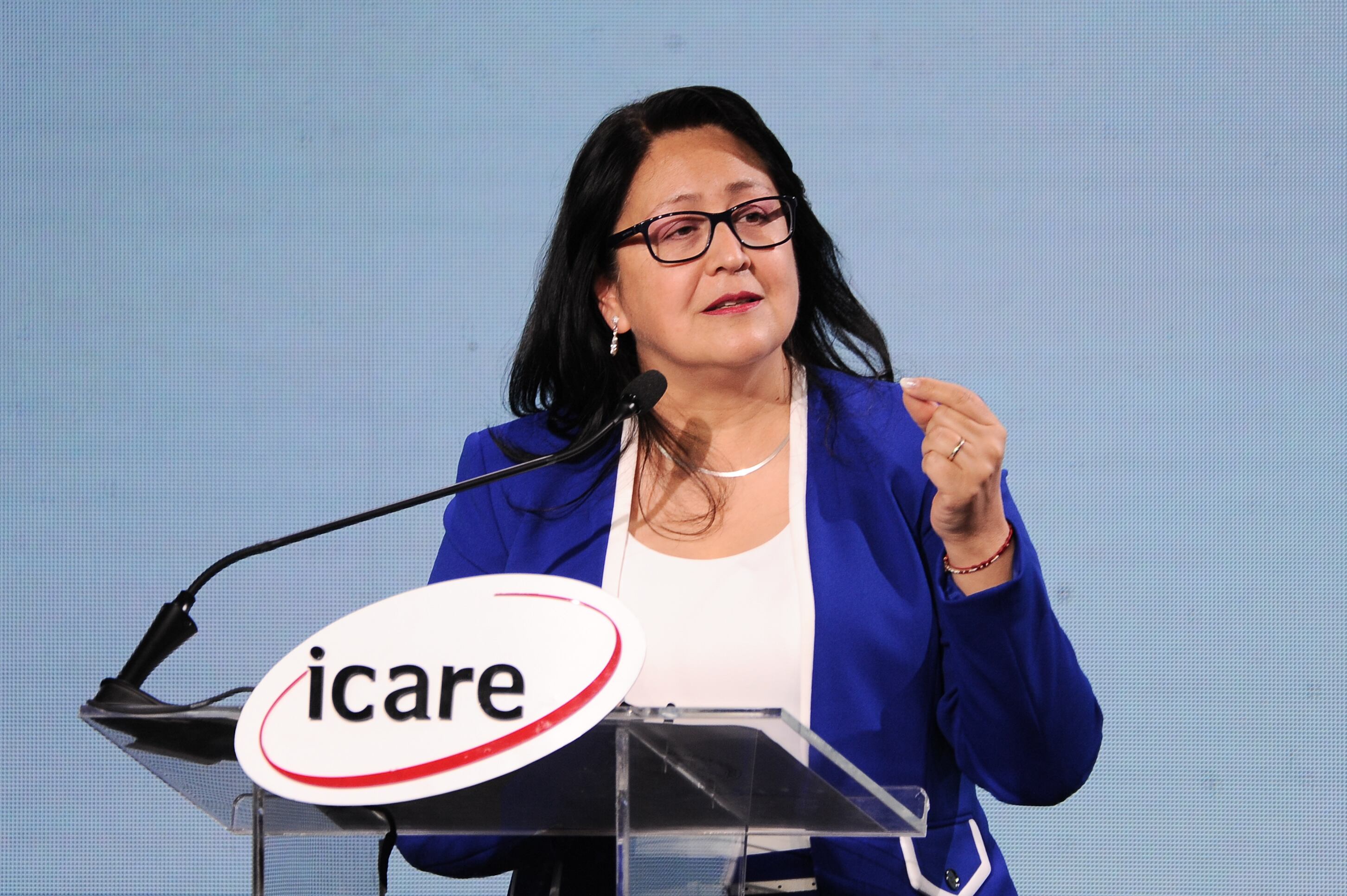 14 DE OCTUBRE DEL 2025 / SANTIAGO
Dorothy Pérez, Contralora General de la República, durante el Encuentro Nacional de la Empresa (ENADE) 2025.
FOTO: VICTOR HUENANTE / AGENCIAUNO